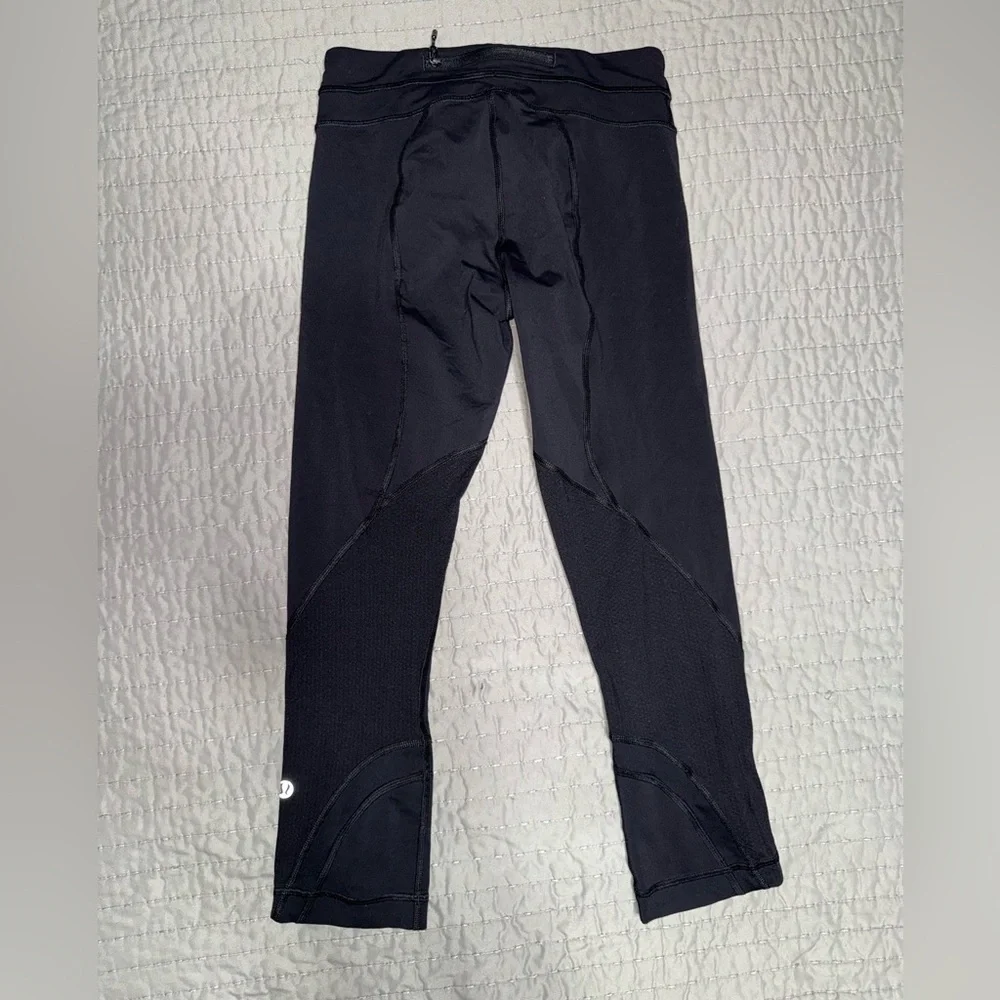 Lululemon pace rival crop 22” size 4
